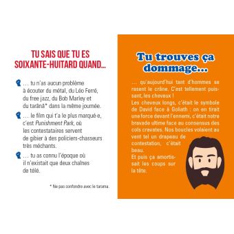 Tu sais que tu es soixante-huitard quand...