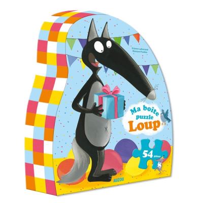 Ma boîte puzzle Loup : Anniversaire