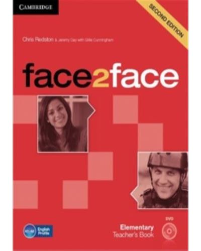 FACE 2 FACE ELEMENTARY, TEACHER BOOK WITH DVD - 2/E