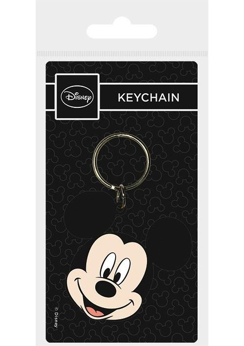 Disney-Porte-Cles Caoutchouc-Mickey Mouse Head