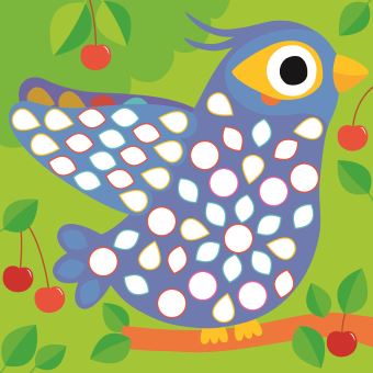 Pochette d'éveil créatif - Mosaïques