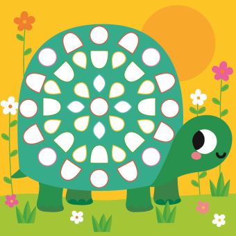 Pochette d'éveil créatif - Mosaïques