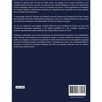 La fabrique de crimes