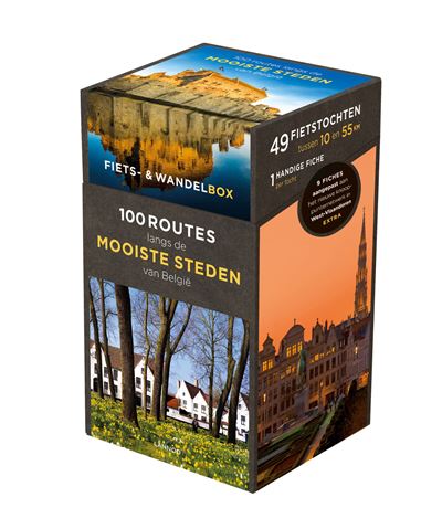 Fiets- en wandelbox: De mooiste steden van België