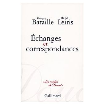 Échanges et correspondances