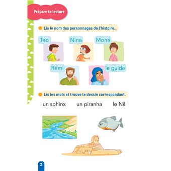 Téo et Nina CP CE1 Niveau 4 - Téo et Nina en Égypte