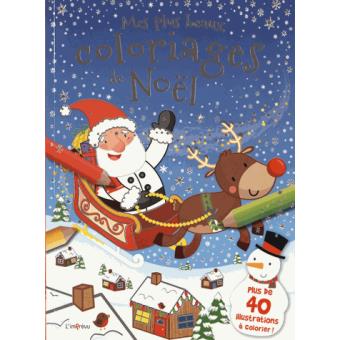 Mes plus beaux coloriages de Noël - broché - Collectif - Achat Livre  fnac