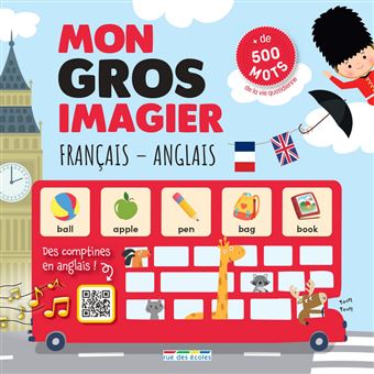 Mon gros imagier Français-Anglais