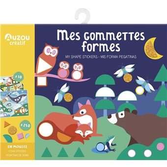 Ma pochette d'artiste - mes gommettes formes
