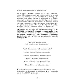 Dictionnaire alimentaire de la femme enceinte