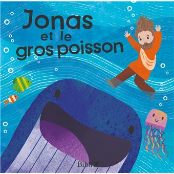 Jonas et le gros poisson-livre pour le bain