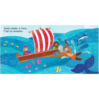 Jonas et le gros poisson-livre pour le bain