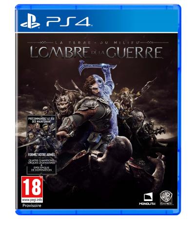 La Terre du Milieu L’Ombre de la Guerre PS4