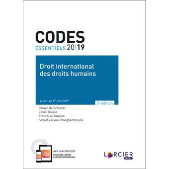 Code essentiel - Droit international des droits humains