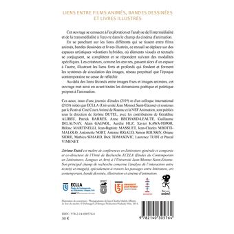 Liens entre films animés, bandes dessinées et livres illustrés