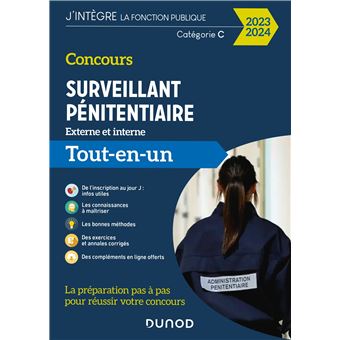 Concours Surveillant pénitentiaire - Tout-en-un