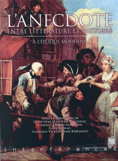 Anecdote entre litterature et histoire