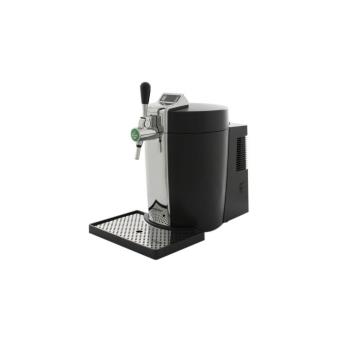 Krups - machine distributeur de bière tireuse de 5L 61W gris noir