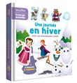 DISNEY BABY - Mes premiers Pas - Puzzles animés - Une journée en hiver avec les personnages Disney