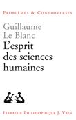 L'esprit des sciences humaines