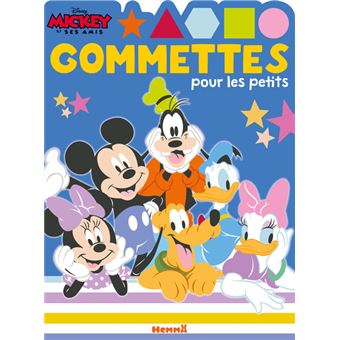 Disney Mickey et ses amis - Gommettes pour les petits (Mickey et amis fond bleu)