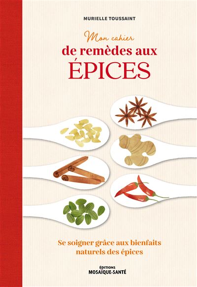 Mon cahier de remèdes aux épices - Murielle Toussaint - broché