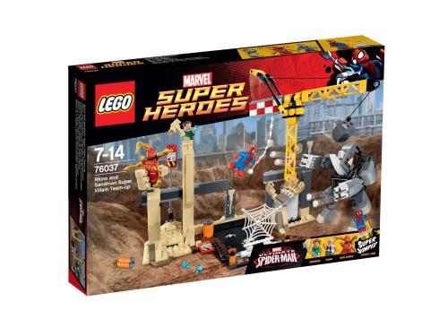 LEGO® Super Heroes Marvel 76037 Equipe de Super Vilains de Rhino et de l'Homme-Sable