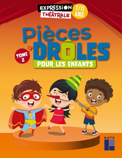 Pièces drôles pour les enfants 7-11 ans -  Collectif - broché