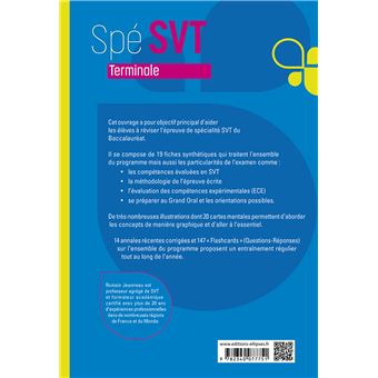 Spé SVT - Terminale