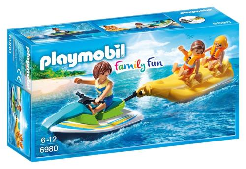6980 Playmobil Vacanciers avec jet-ski et banane