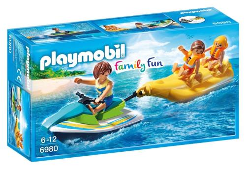 Playmobil Family Fun 6980 Vacanciers avec jet-ski et banane