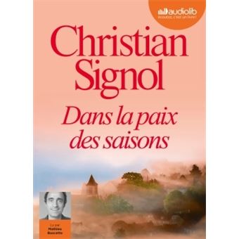 Couverture : Dans la paix des saisons