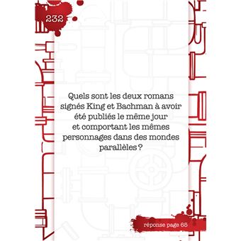 Boîte Quiz Stephen King
