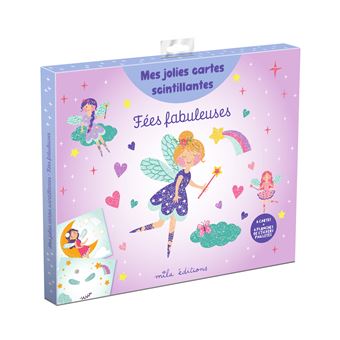 Mes jolies cartes scintillantes - Fabuleuses fées