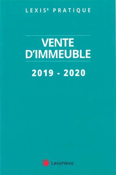 Vente d'immeuble