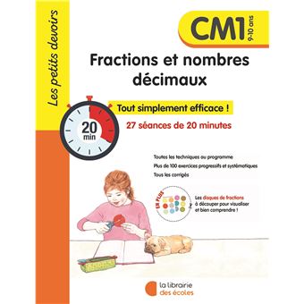 Les Petits Devoirs - Fractions et nombres décimaux CM1