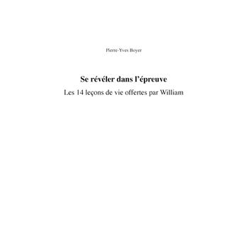 Se révéler dans l'Epreuve