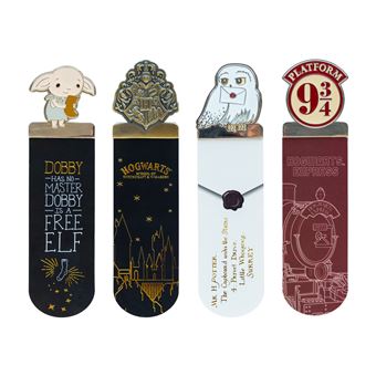 Set de 4 marque page Harry Potter