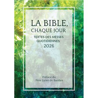 La bible, chaque jour 2026 - 1