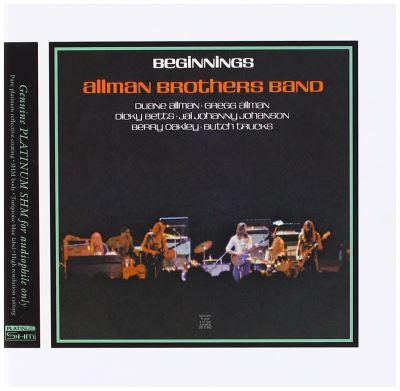 Beginnings/bonus platinum shm/pochette cartonnee