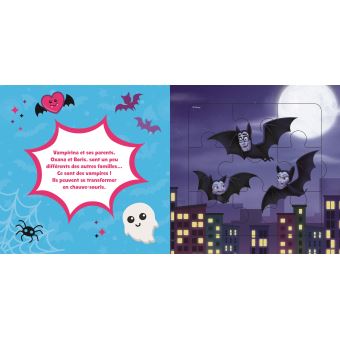 VAMPIRINA - Mon Petit Livre Puzzle - 5 Puzzles 9 Pièces - Disney