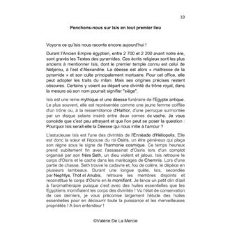 L'enseignement sexuel féminin d'Isis