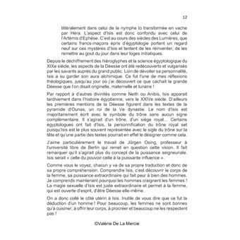 L'enseignement sexuel féminin d'Isis