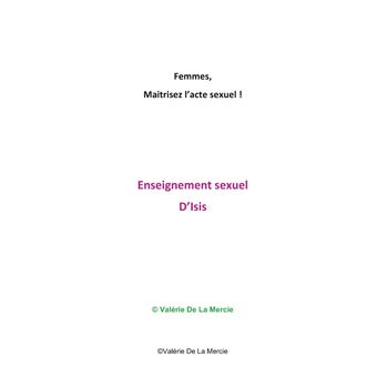 L'enseignement sexuel féminin d'Isis
