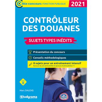 Contrôleur des douanes 2021