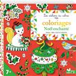 Coloriages Noel enchanté - avec des autocollants