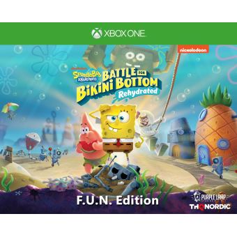 Spongebob battle for bikini bottom rehydrated xbox sales one