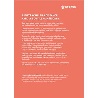 Bien travailler à distance avec les outils numériques