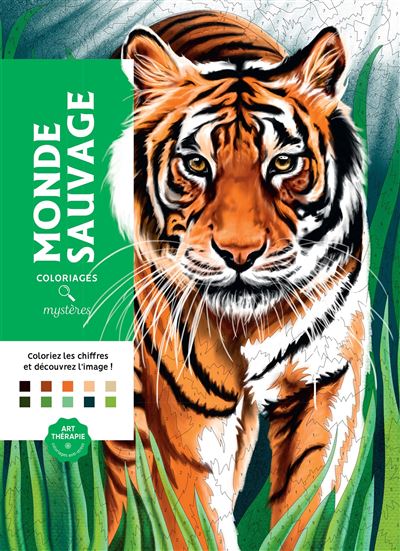 Coloriages mystères Monde sauvage