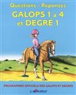 Questions/Réponses Galops 1 à 4 et Degré 1